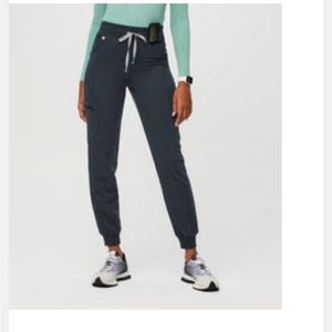 XXL tall high waisted Zamora jogger in dark harbour